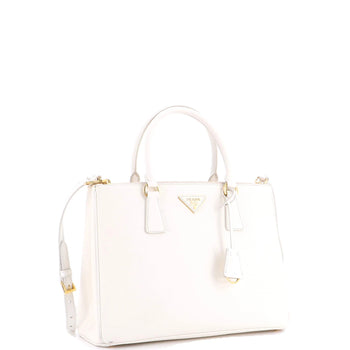 Prada Galleria Double Zip Tote Saffiano Leather Medium