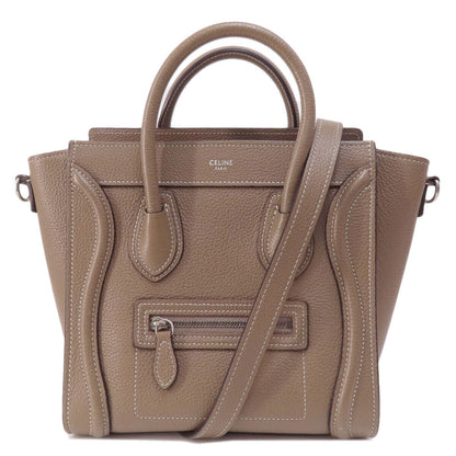 Celine   Handbag Luggage Nano 2 Way Calf