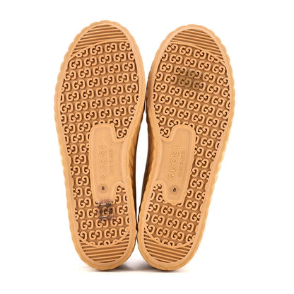 Gucci Men'S Tortuga High Top Sneakers Jumbo Gg Canvas