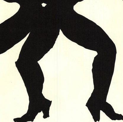 Alexander Calder Three Legged Figure " Lithograph Surrealism