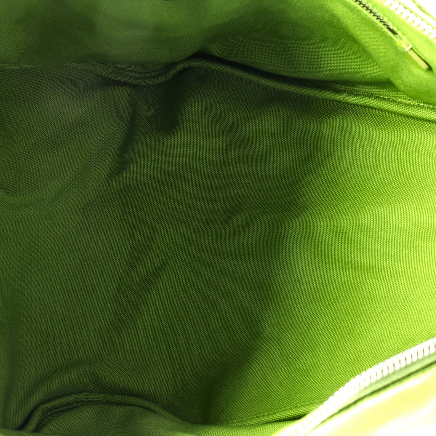 Prada Triangle Logo Zip Crossbody Bag Embossed Canvas Large