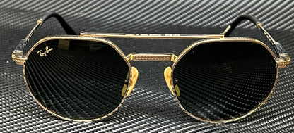 RAY BAN RB8265 313852 Gold Green Unisex 51 mm