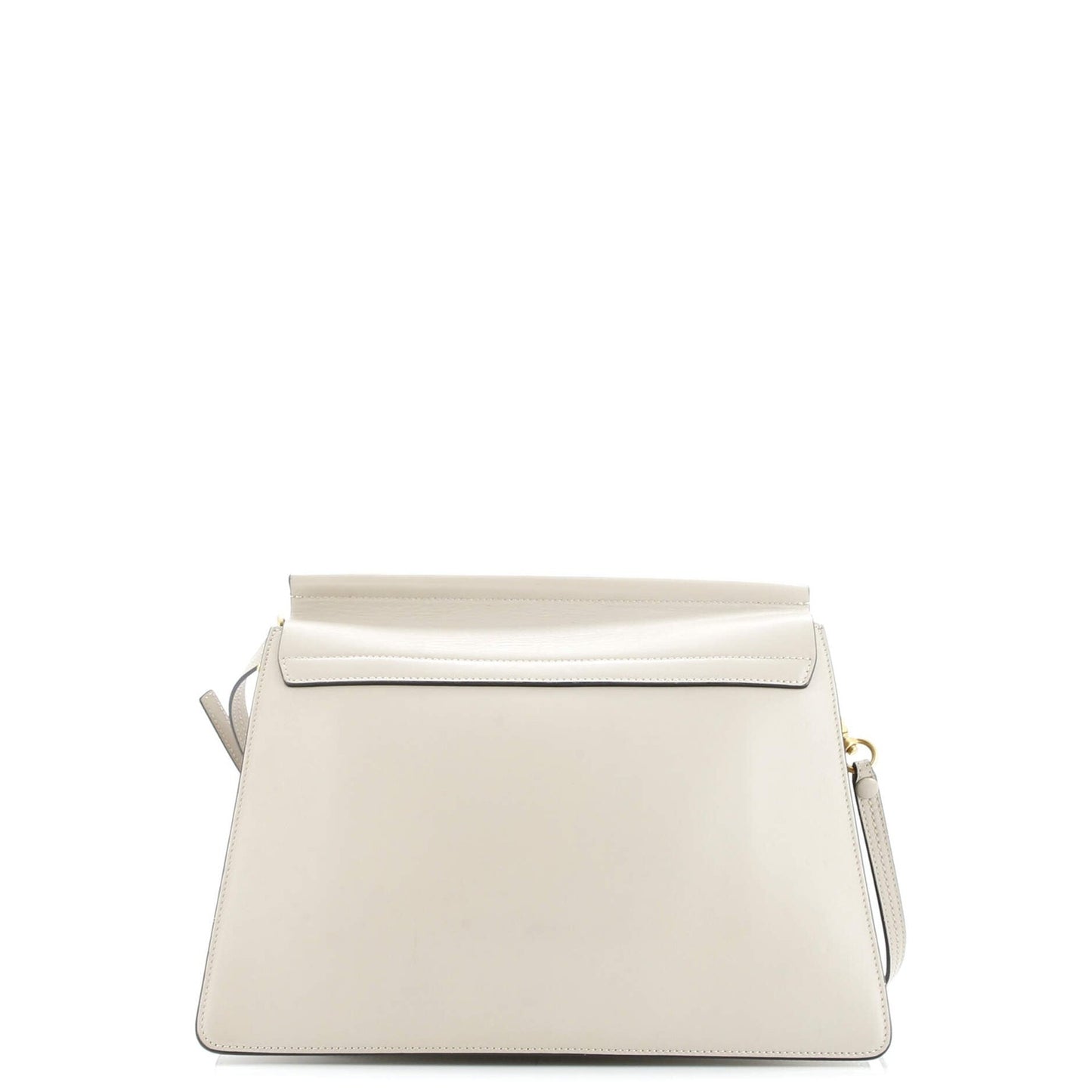 Chloe Faye Shoulder Bag Stitched Suede And Leather Medium