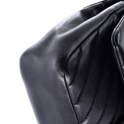 Chanel Classic Single Flap Bag Chevron Lambskin Medium