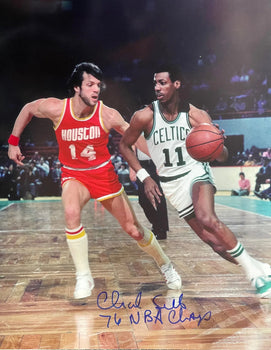 Charlie Scott Autographed 16X20 Basketball Photo