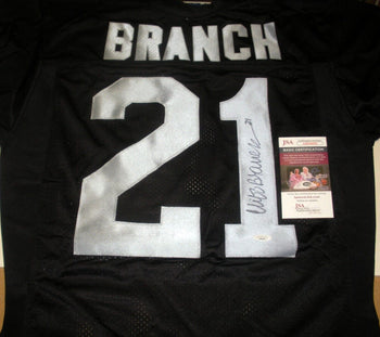 Cliff Branch Oakland Raiders Jsa/Coa Signed