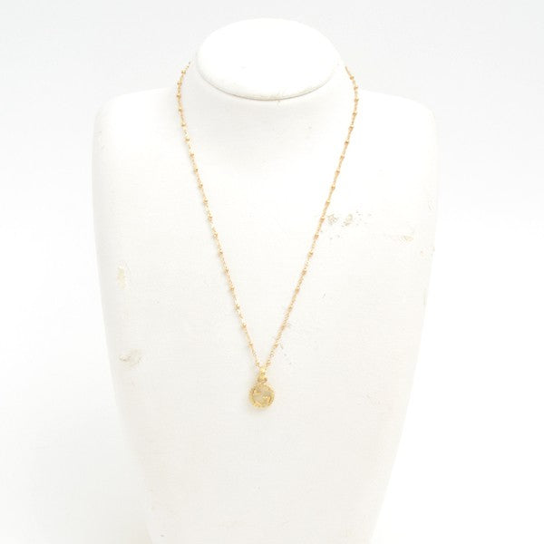 Gucci Interlocking G Arabesque Necklace In Yellow Gold 750Yg