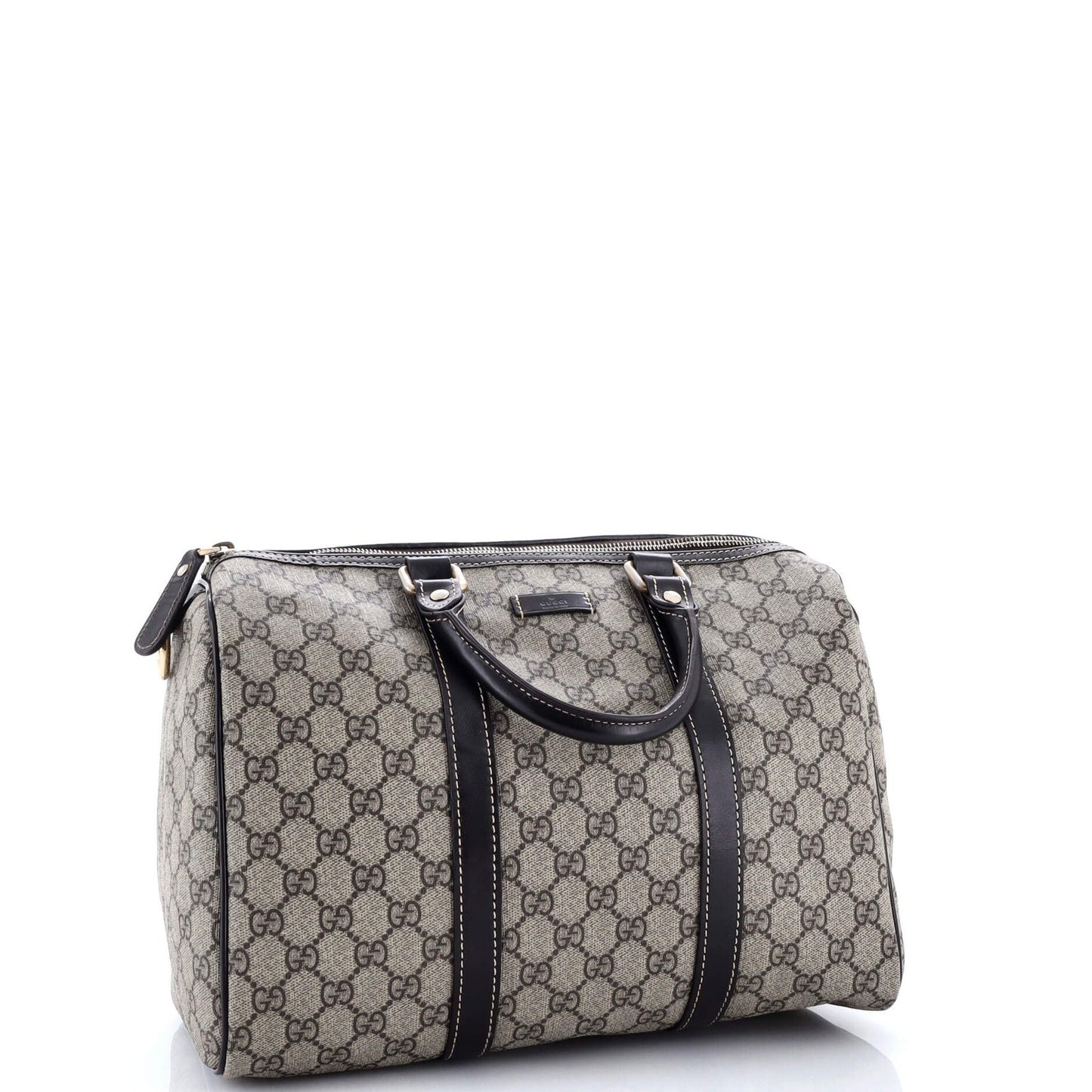 Gucci Joy Boston Bag Gg Coated Canvas Medium