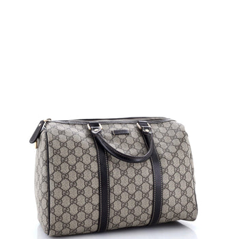 Gucci Joy Boston Bag Gg Coated Canvas Medium