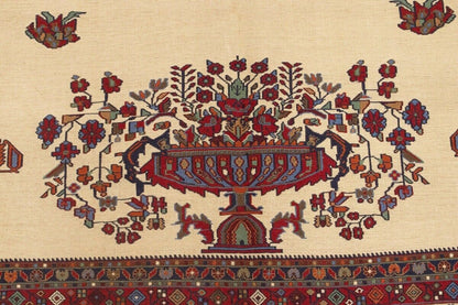 Sumak Pictorial Floral Tribal Style Oriental Rug