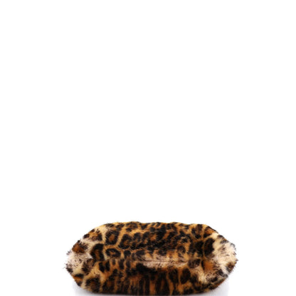 Dolce & Gabbana Cleo Crossbody Bag Embellished Faux Fur