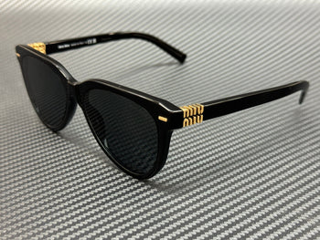 MIU MIU MU 12ZS 16K5S0 Black Grey Women's 56 mm