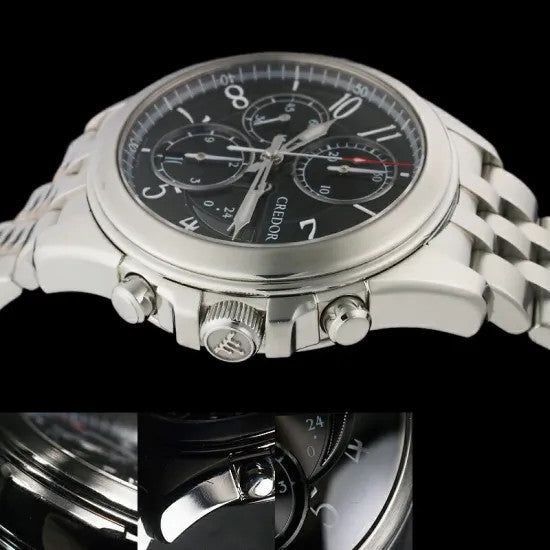 Seiko Credor Pacific Chronograph 6S77-00B0 Gcbk989