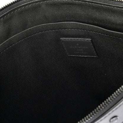 GM Louis Vuitton Discovery Pochette Monogram Shadow Leather