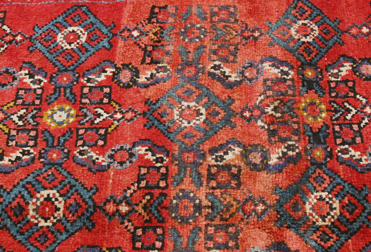 Tribal Oriental Runner Rug Allover Floral Style
