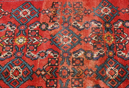 Tribal Oriental Runner Rug Allover Floral Style