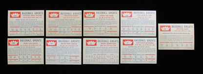 1960 Fleer Baseball Greats Complete Set (79) Ruth, Williams, Gehrig, Cobb 190558