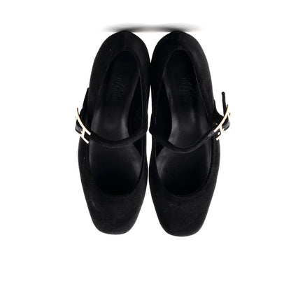 Hermes Women'S Jane Flats Velvet