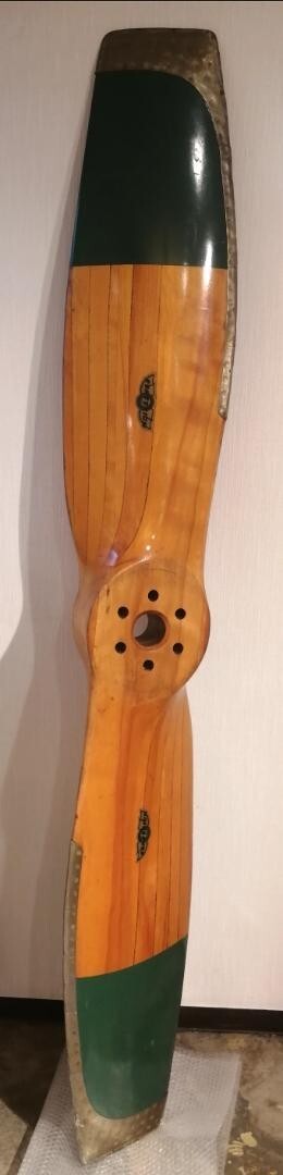 Vintage plane wooden propeller super big rare antique sensenich 78.7inch