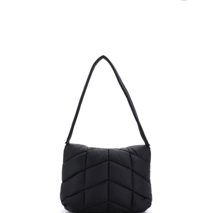 Saint Laurent Loulou Puffer Messenger Bag Quilted Econyl