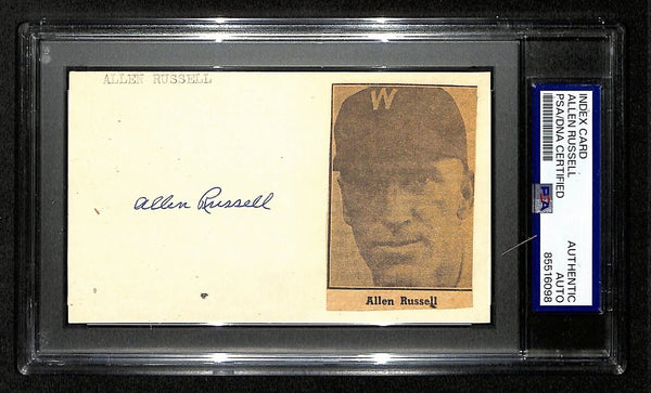 Allen Rubber Arm Russell Yankees