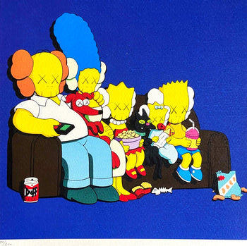 Kaws Lithograph Mori Art Museum Coa Numbered 200 Ex