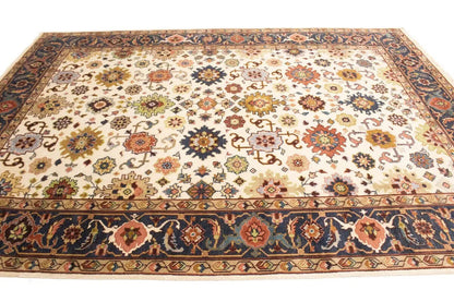 Handmade Vintage Oriental Rug Classic Design