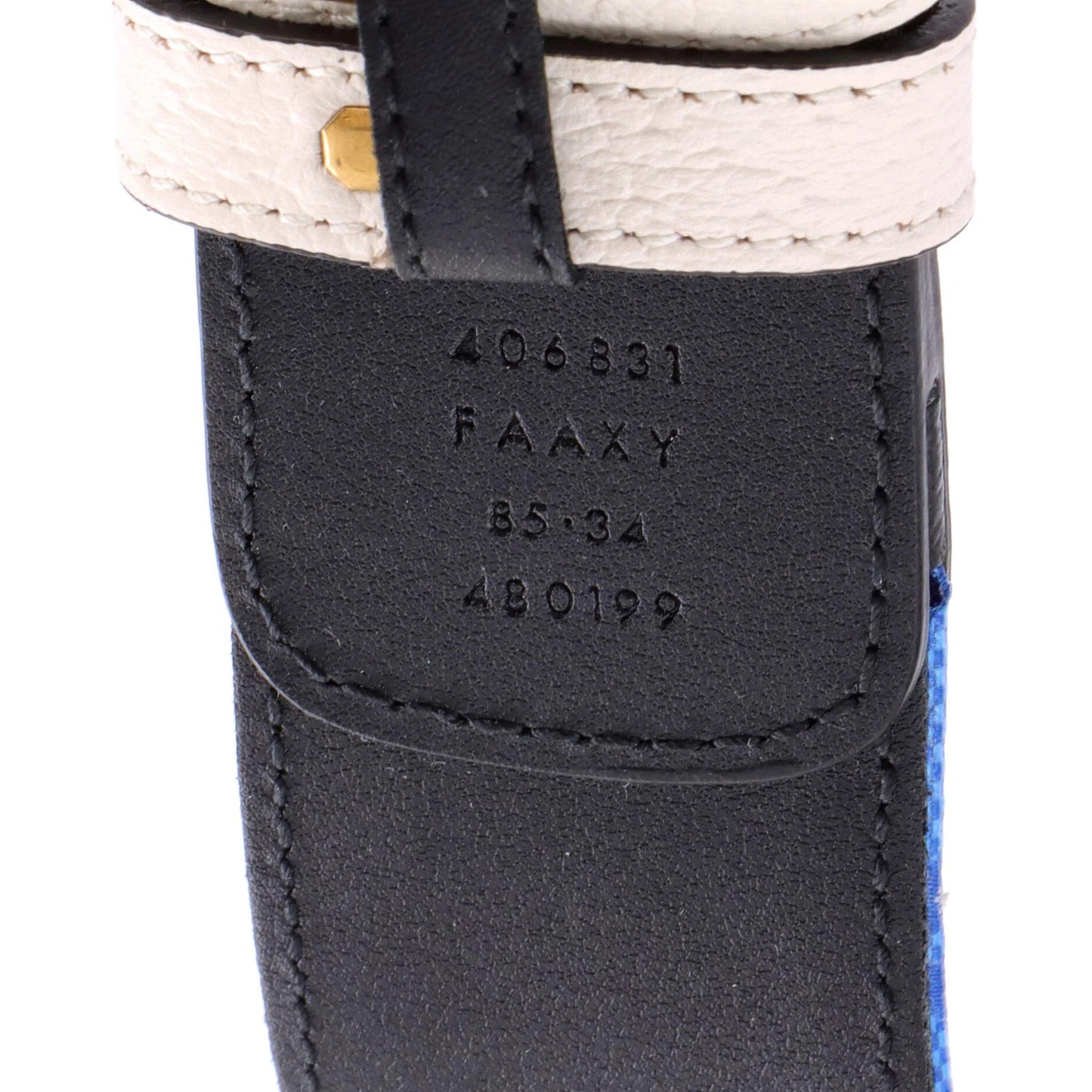 Gucci X Adidas Gg Marmont Belt Gg Coated Canvas And Leather