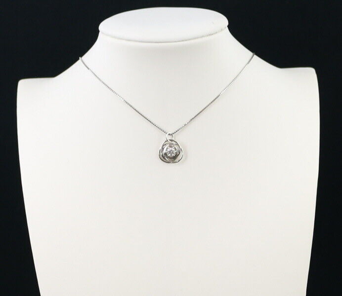 Forevermark Necklace Diamond 0.161Ct Millemoi 900 850 Platinum