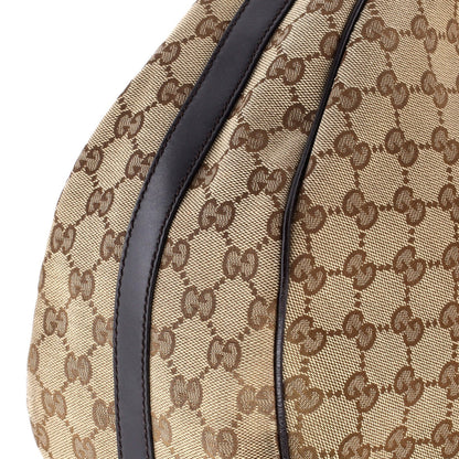Gucci Twins Hobo Gg Canvas Medium