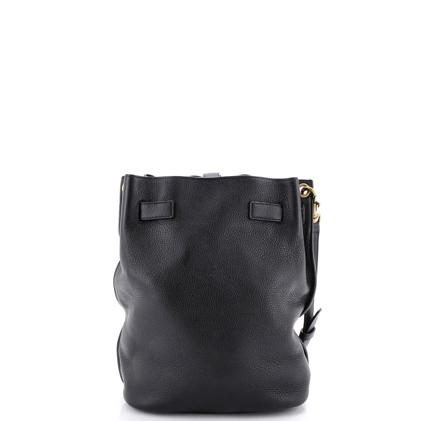 Saint Laurent Boucle Bucket Bag Leather