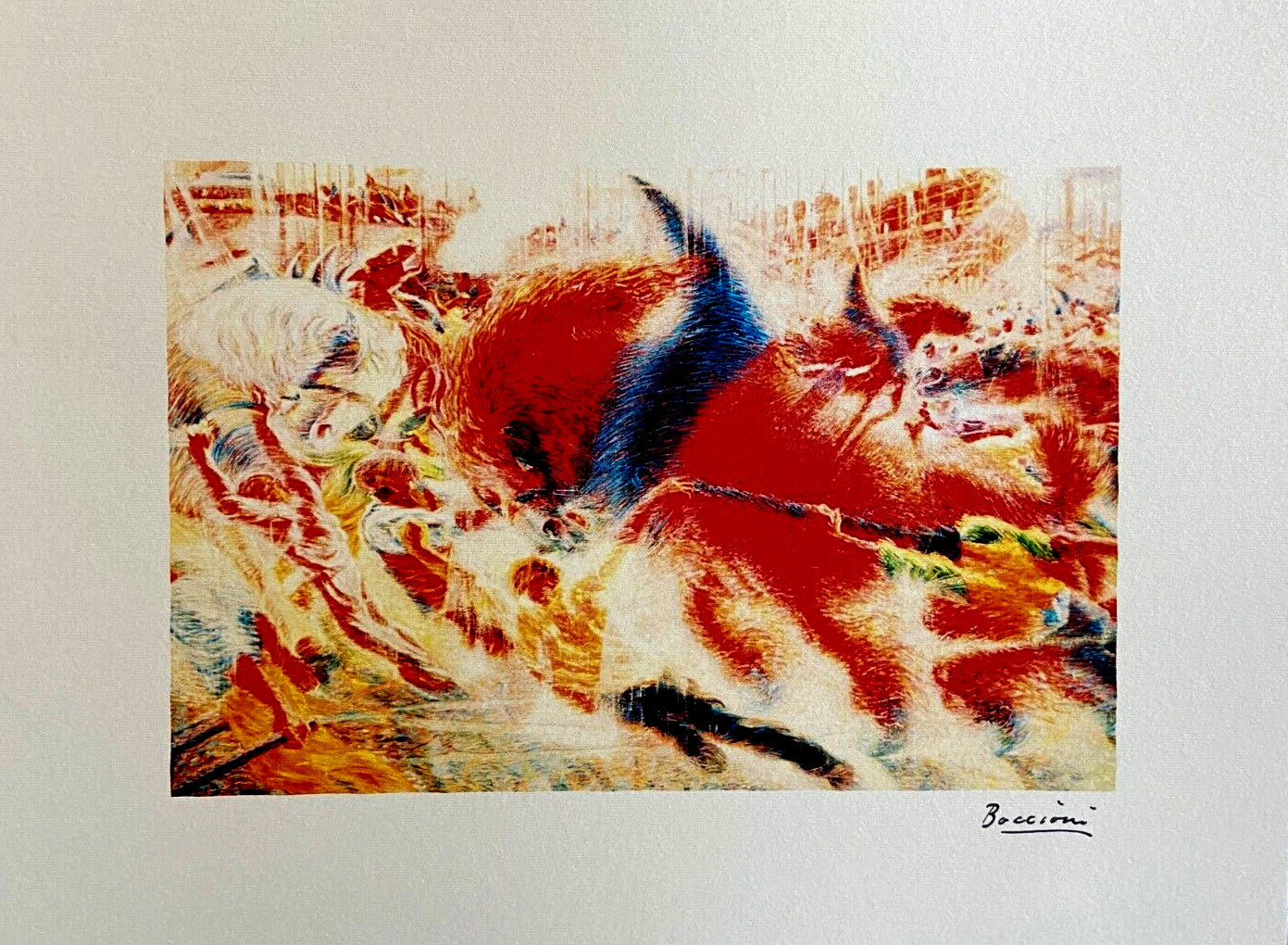 Umberto Boccioni 'The City That Rises'