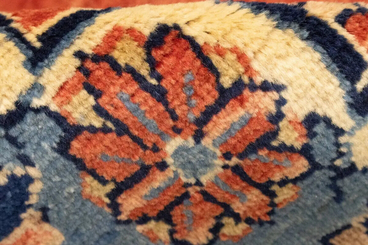 Vintage Oriental Runner Rug Tribal Floral Design