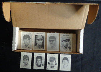 Lot Of (422) 1969 Milton Bradley Baseball Cards