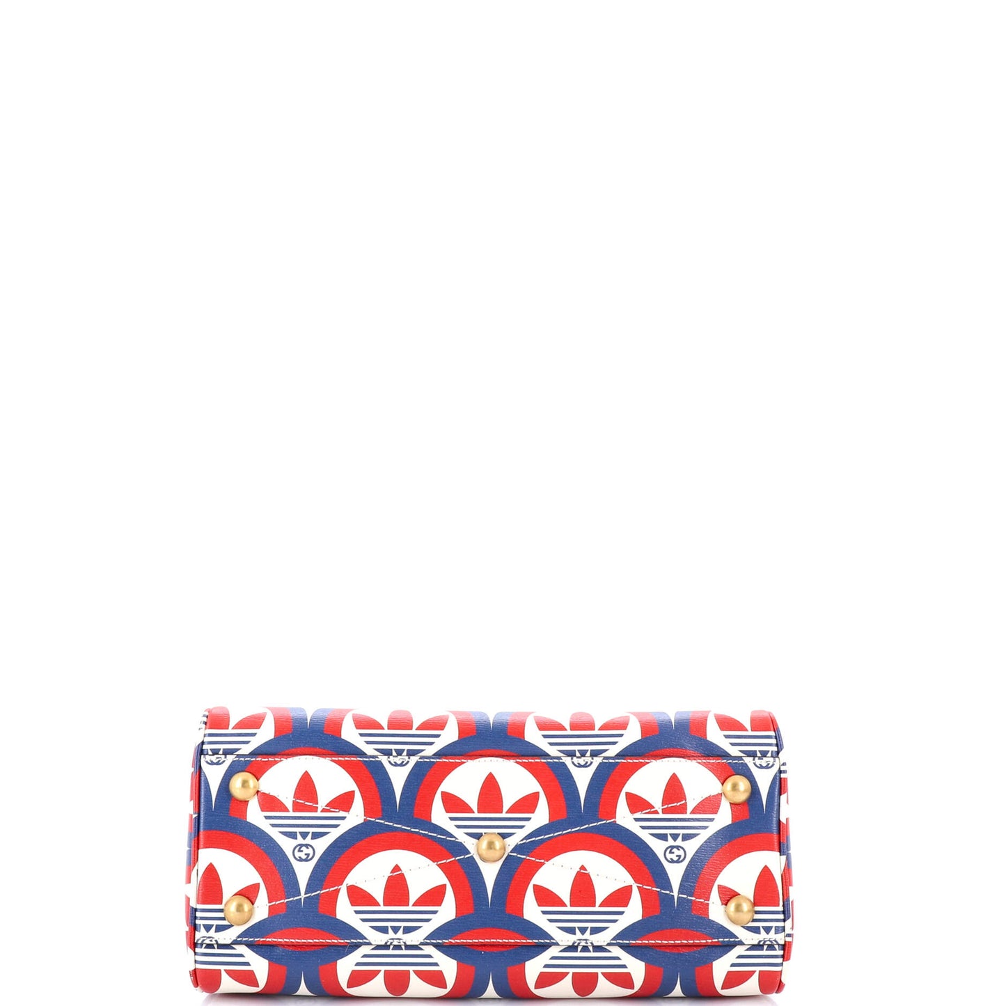 Gucci X Adidas Duffle Bag Printed Leather Mini