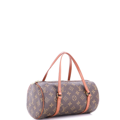 Louis Vuitton Papillon Handbag Monogram Canvas 26