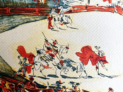 Pablo Picasso Lithograph Coa Signed Numbered Limited 180Exe