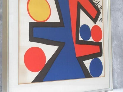 Alexander Calder Original Lithograph 1972 Signed