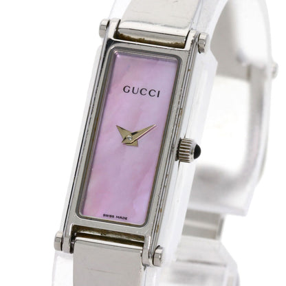 GUCCI Square face Watches 1500L Stainless