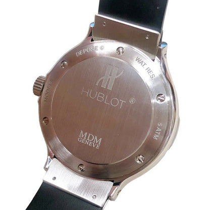 Hublot Mdm Flowers 1420Ame1 Lavender Ss/Rubber Strap Quartz