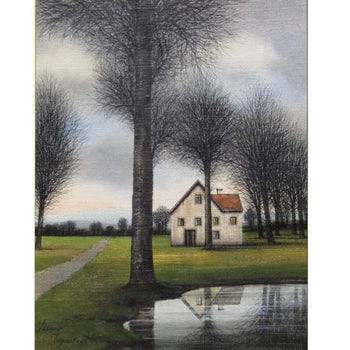 signed - Jack Depelt - oil painting on canvas - size 5 - 