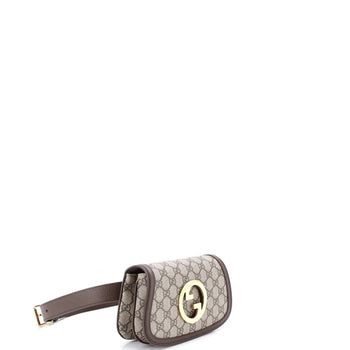 Gucci Blondie Belt Bag Gg Coated Canvas