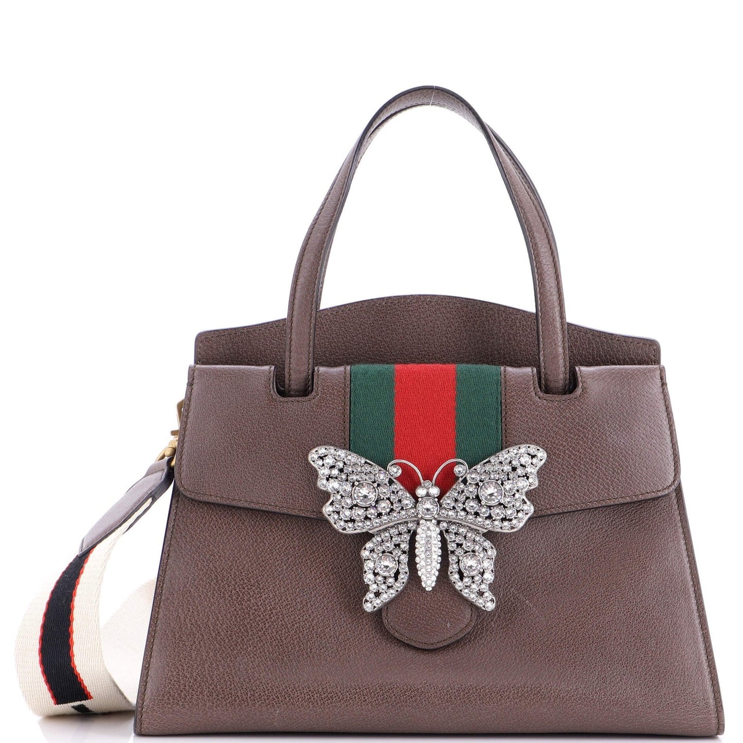 Gucci Totem Top Handle Bag Leather Medium