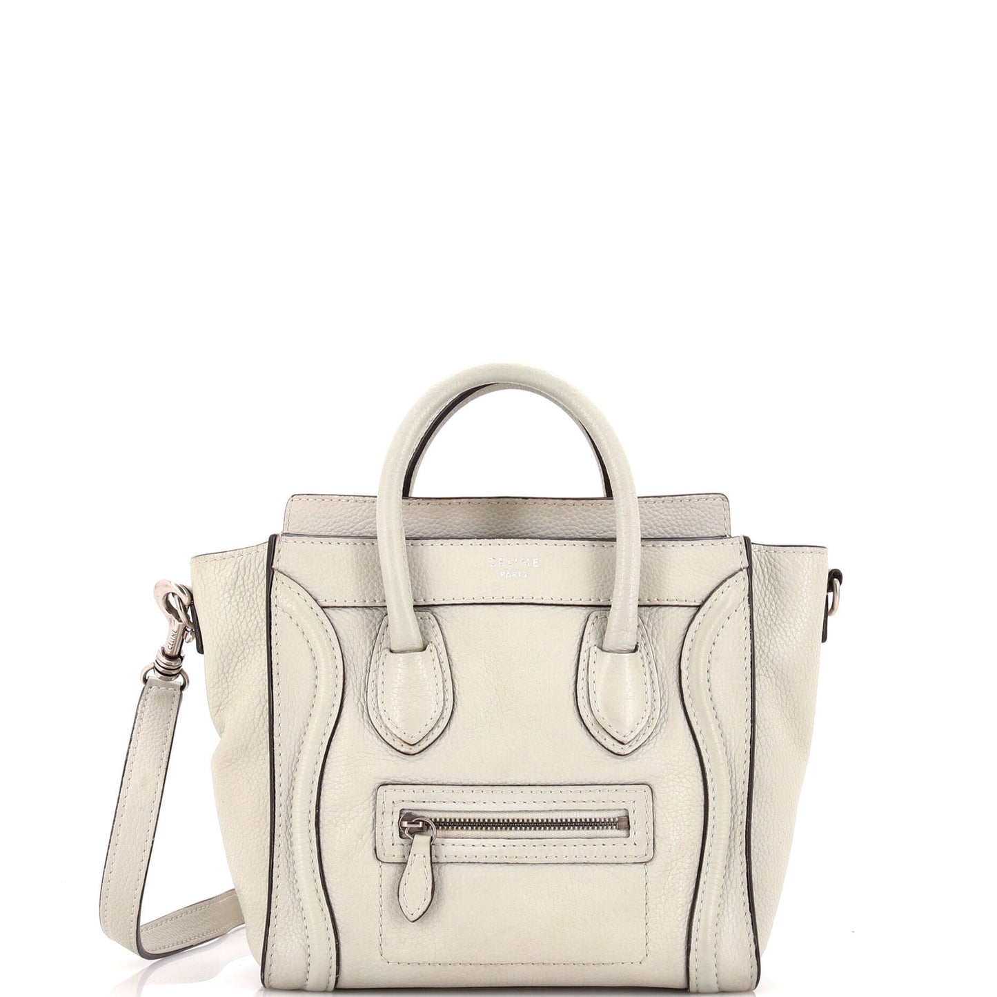 Celine Luggage Bag Grainy Leather Nano