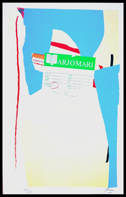 Robert Motherwell Lithograph Coa Signed Numbered Pencil Limited Edition