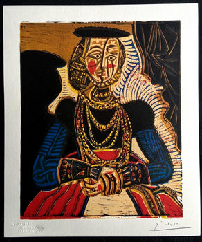 Pablo Picasso Lithograph Coa Signed Numbered Certified 180Ex