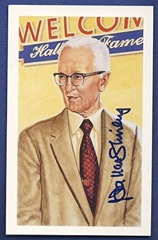 1992 Center Court J. Dallas Shirley Signed Hof