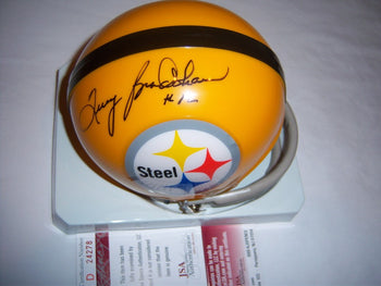 Terry Bradshaw Steelers Jsa/Coa Signed T/B Mini