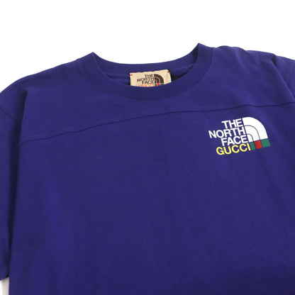 Gucci Short Sleeve T-Shirt Cotton Blue Type S