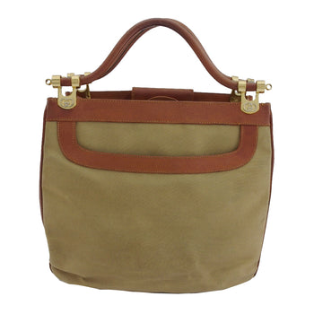 Gucci Handbag Brown X Beige